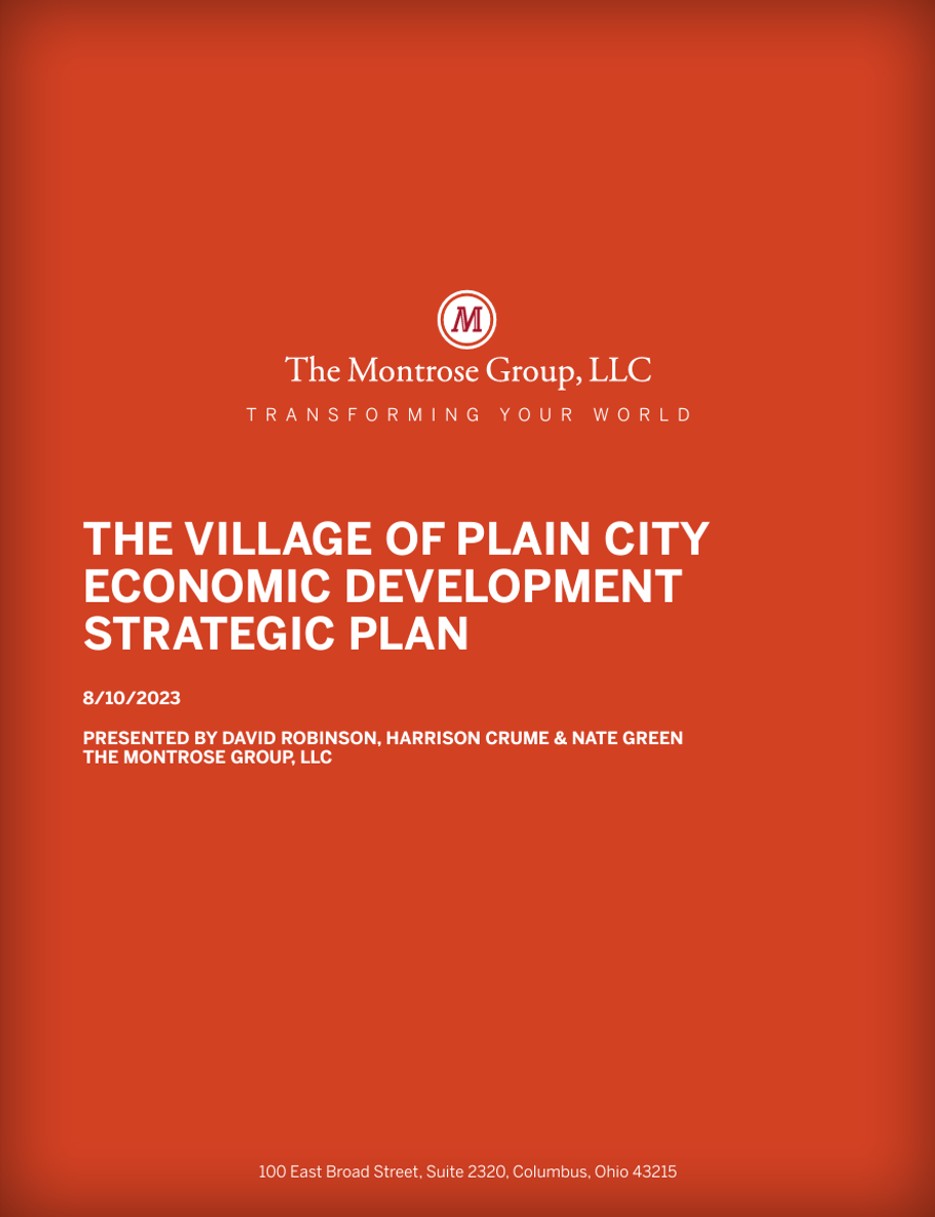 Plain City Economic Development Strategic Plan