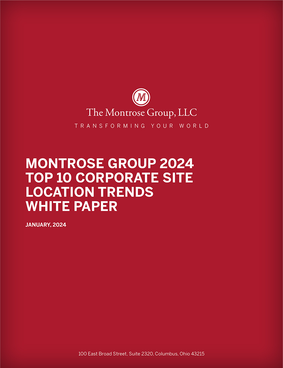 Montrose Group 2024 Top 10 Corporate Site Location Trends